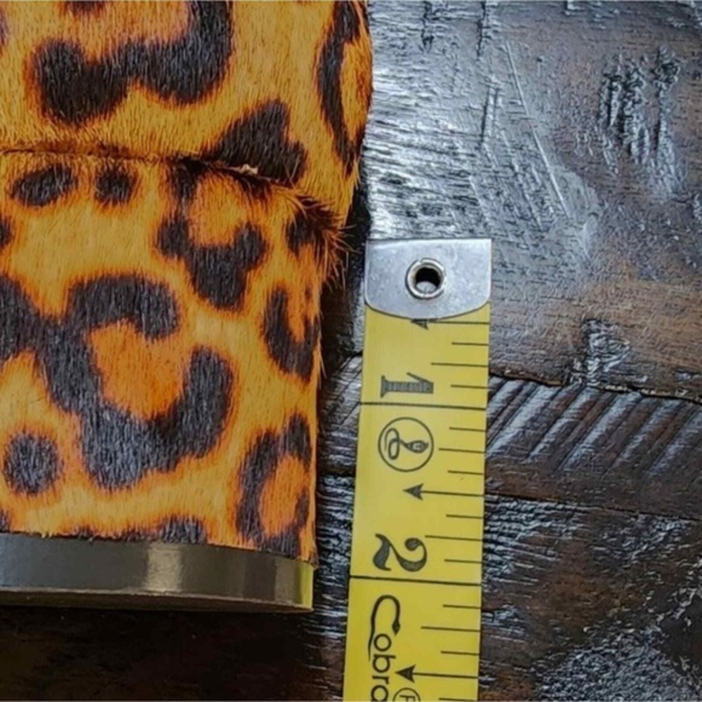 Jack Rogers Berkley animal leopard print calf hair Bootie boots size 8.5 new!!! - Picture 2 of 14